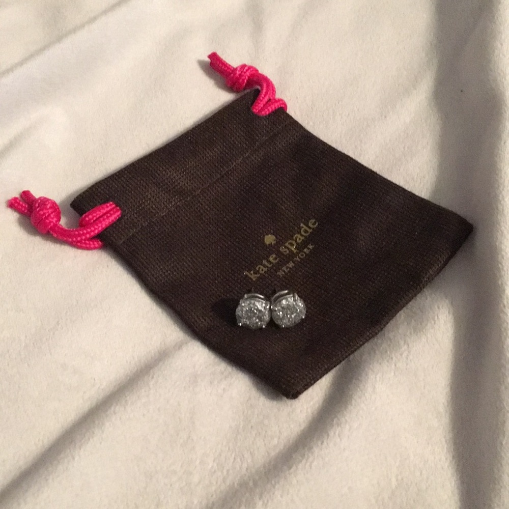 Large stud earrings